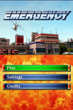 Emergency! - Disaster Rescue Squad (USA) screen shot title